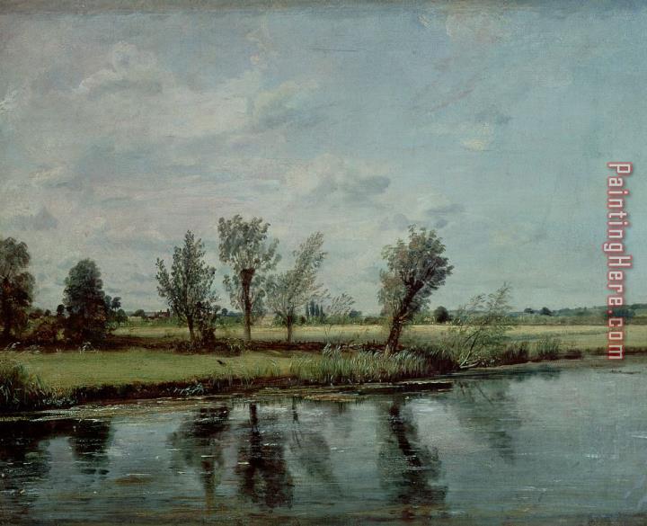 John Constable Water Meadows near Salisbury